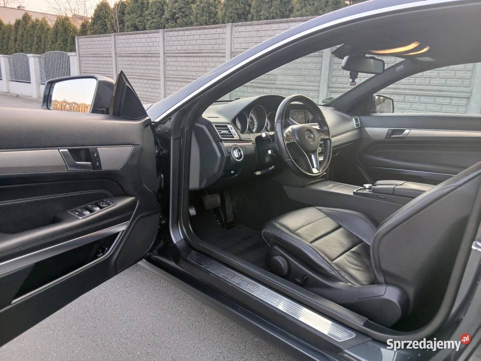 Mercedes E klasa Coupe AMG Lift 2014r 22cdi szary Dobrzyca