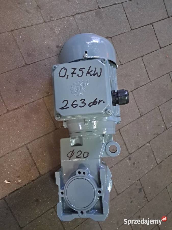 Motoreduktor 075 kW263 obr Leszno