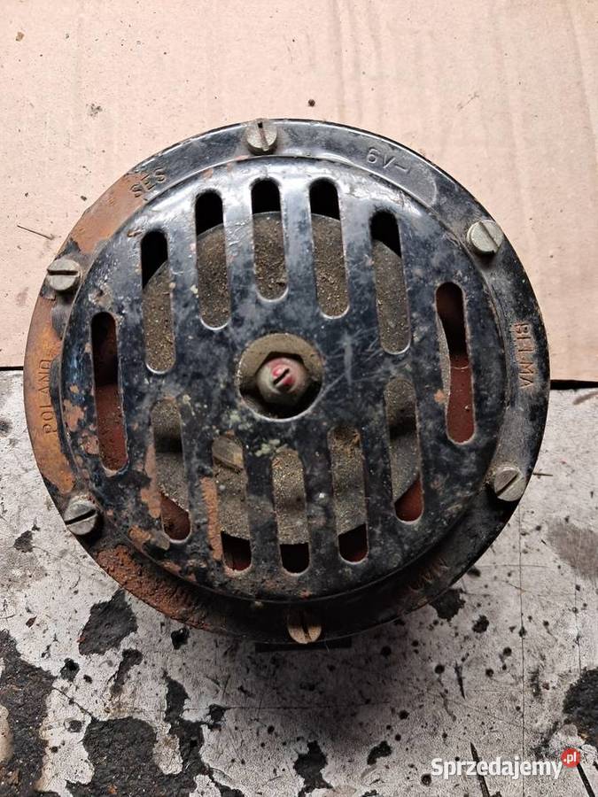 Wsk wfm 125 klakson sygnał BELMA 6V prl shl Strzyżów