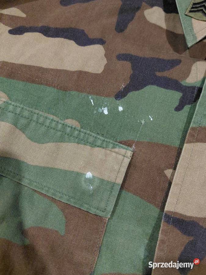 Bluza BDU woodland medium short NYCO obszyta Wrocław