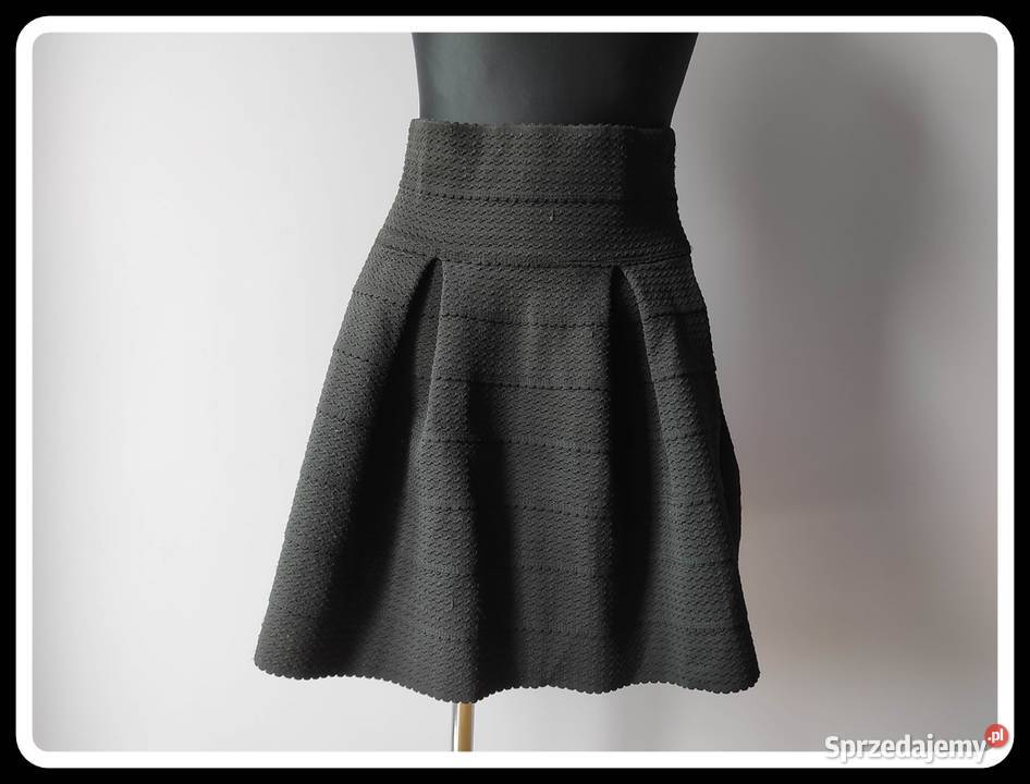 Czarna spódnica HM wysoki stan 38 M Płock