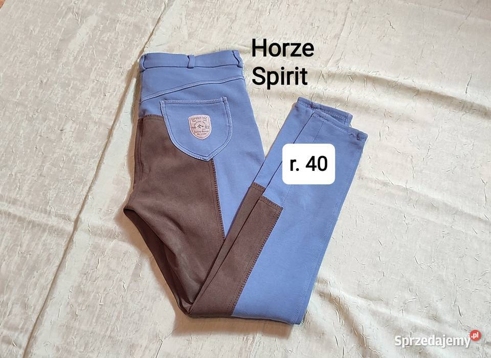 Bryczesy jeździeckie Horze Spirit rozmiar 40 sprzedam