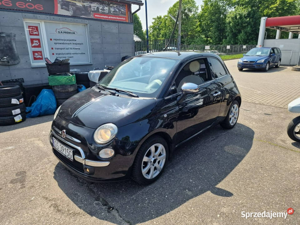 Fiat 500 12 Benzyna 69 Klimatyzacja Panorama 500 Słupsk