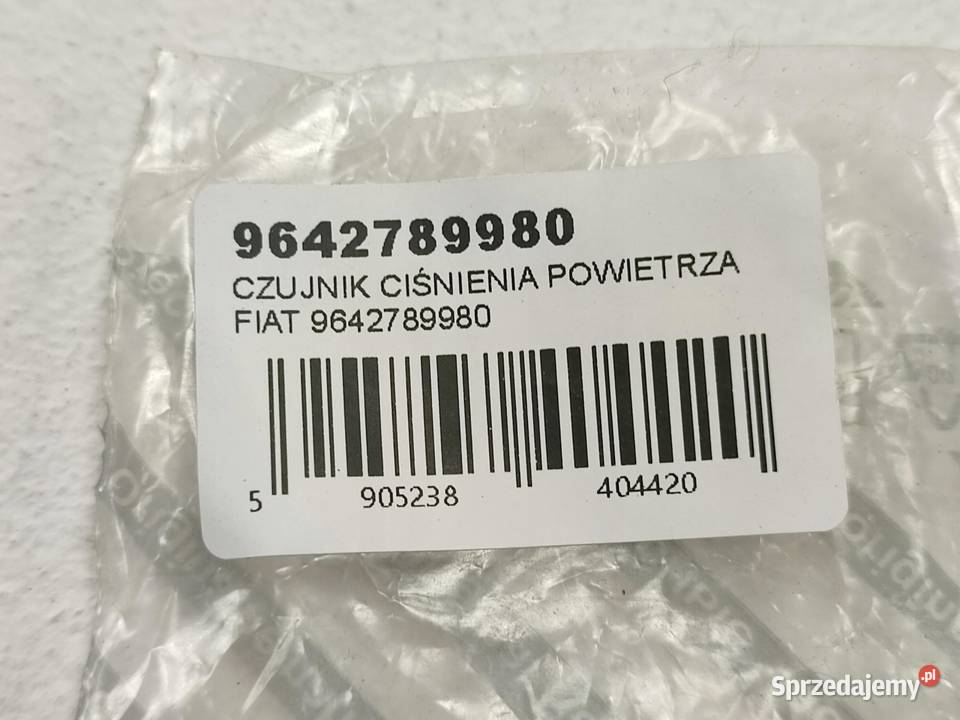 CZUJNIK CIŚNIENIA POWIETRZA FIAT SCUDO 20 JTD lubelskie