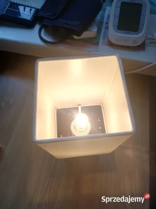 Lampka nocna na biurko z lat PRL Warszawa