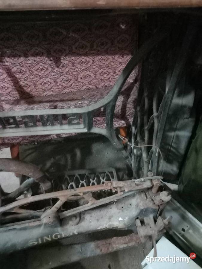 Stare Maszyny Do Szycia 4 Singer Łucznik Gostynin