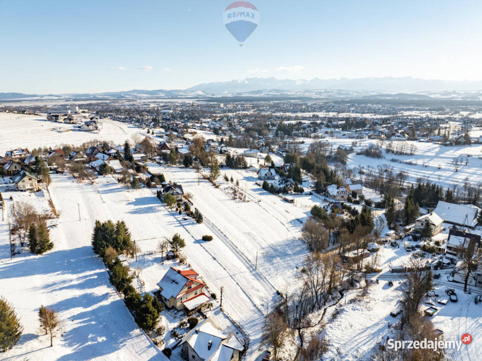 Widokowa Działka budowlana 654 m Nowy Targ