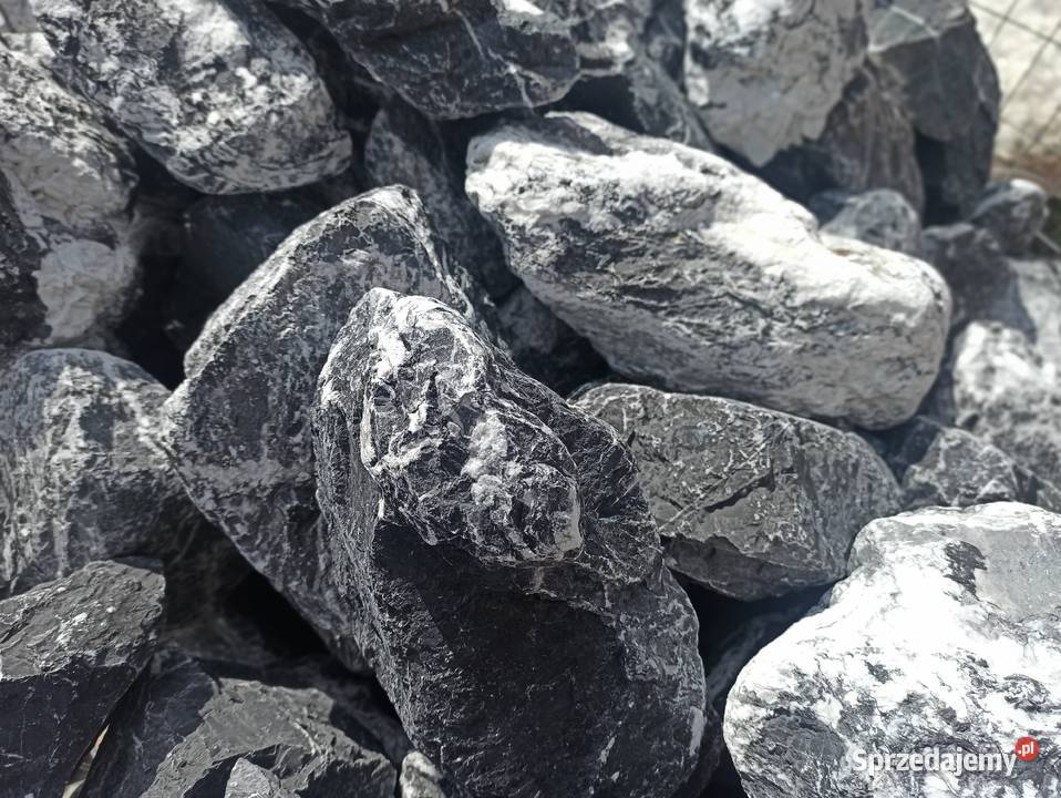 Kamień bryła Nero Venato Skała kamień ozdobny małopolskie sprzedam