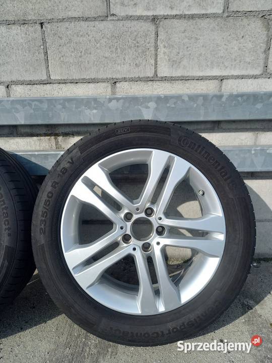 Alufelgi 18 Mercedes GLA 250 z letnimi oponami