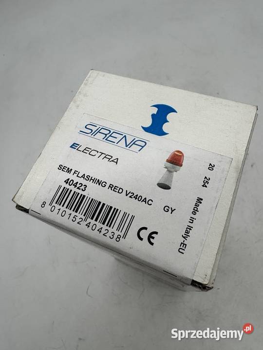 Sirena 40423 Flashing Red Signal mazowieckie Warszawa
