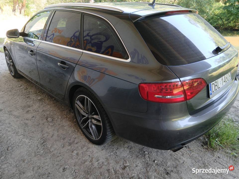 Audi A4 B8 2011 Sline Daytona Grau 20TFSI 180hp CD Świętoszów