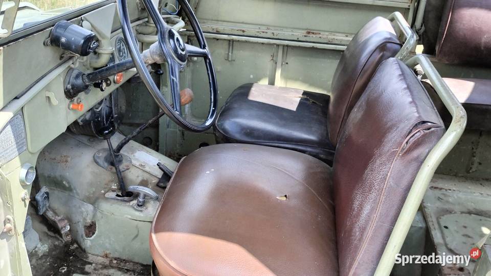 Fiat campagnola 1970 diesel nieuszkodzony Kostrzyn