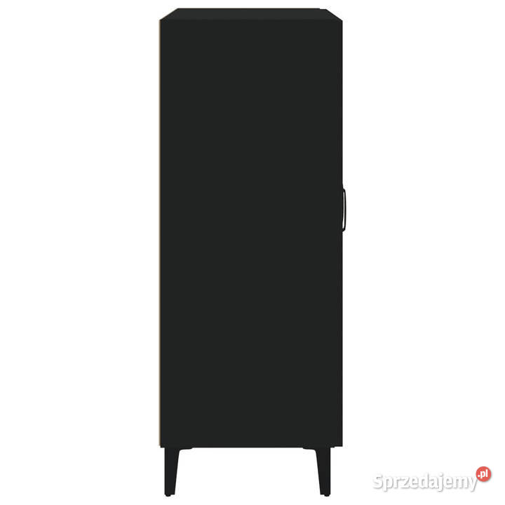 Szafka czarna 695x34x90 materiał drewnopochodny Pozostałe Warszawa