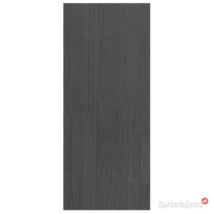 Regał na książkiprzegroda szary 100x30x715 lita