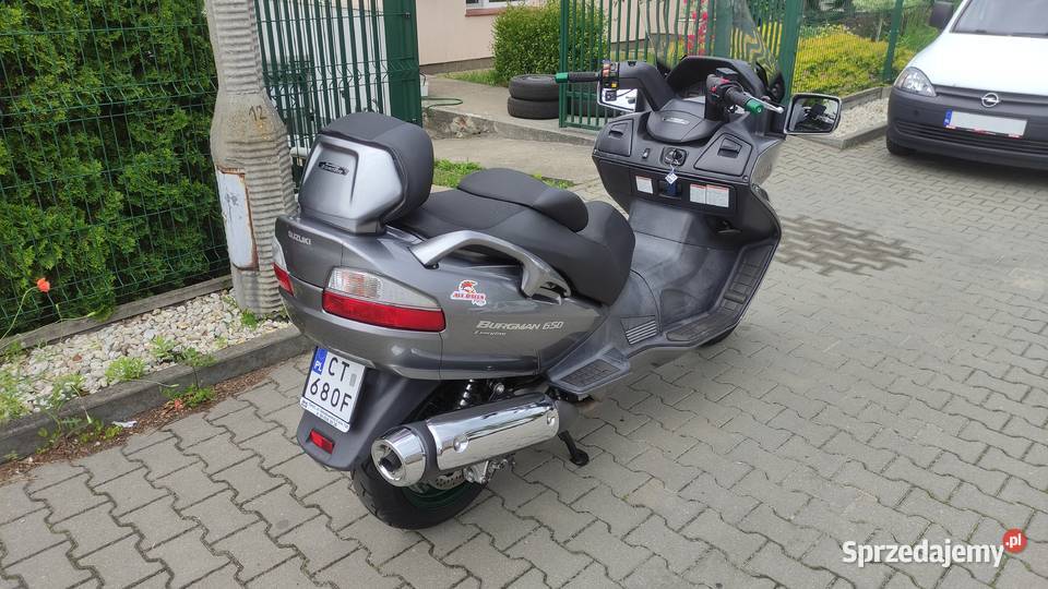 Suzuki AN 650 Burgman garażowany Toruń sprzedam