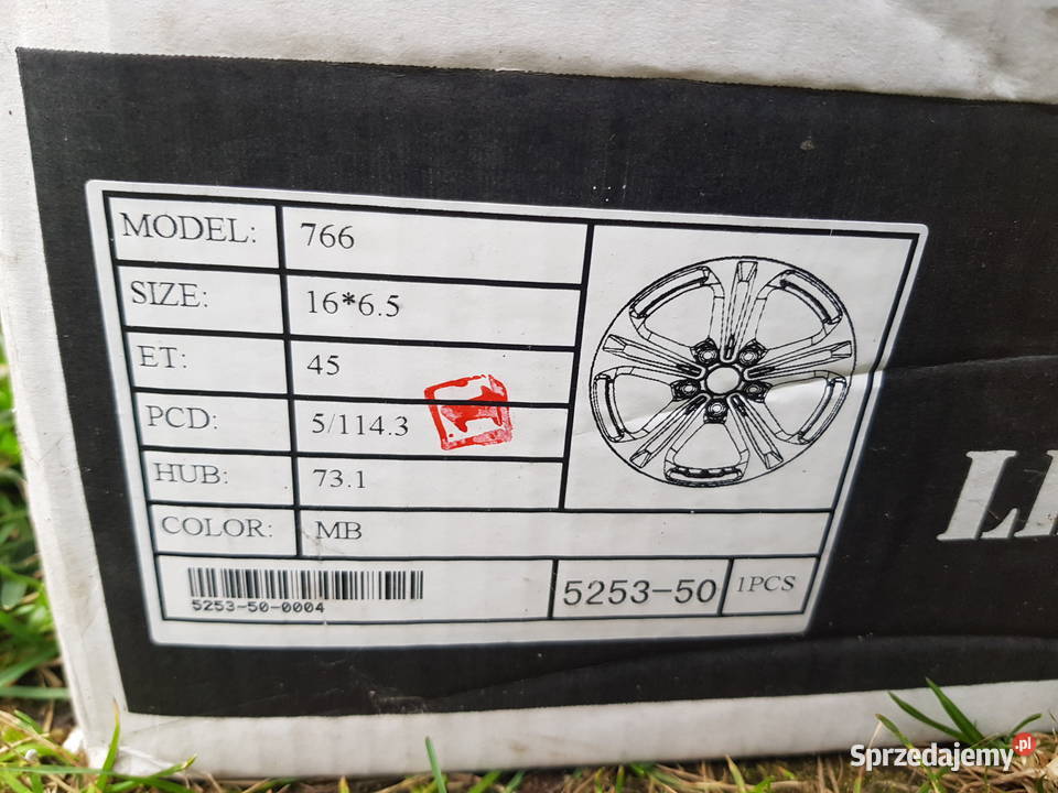 Felgi aluminiowe 16 5x1143 Kia Hyundai Toyota Żyrardów