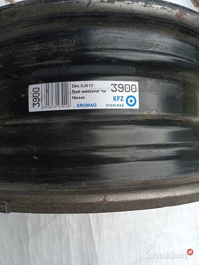 felga stalowa 13 nissan micra Biała Podlaska