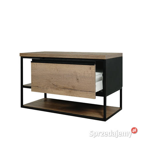 Szafka pod umywalkę 1001s z blatem wisząca loft Biłgoraj