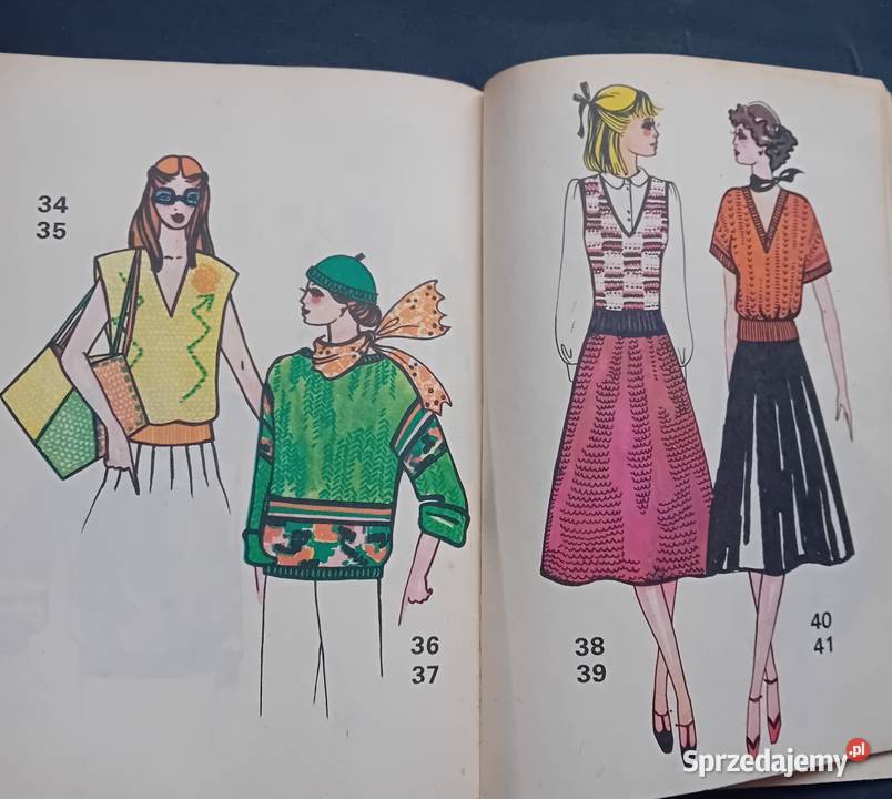 Irena Szpak Druty i szydełko Watra 1981r Wydanie Koźminek