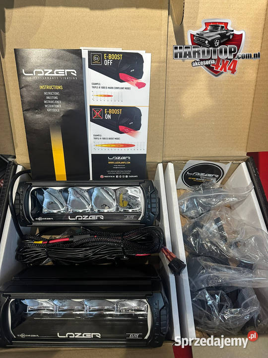 Zestaw Lamp LAZER TRIPLER 750 Elite GEN2 TOYOTA Motoryzacja