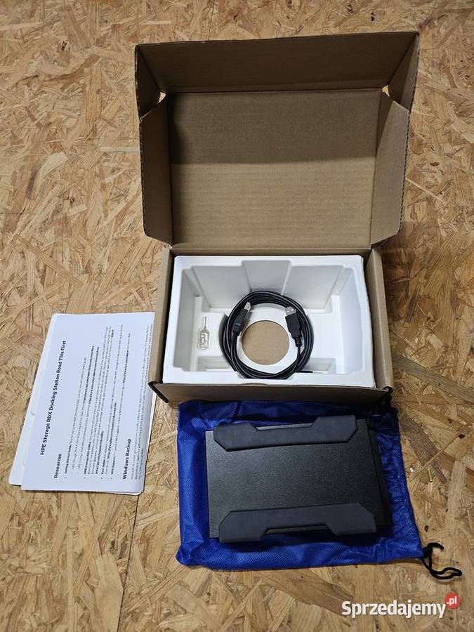 Zewnętrzna stacja dokująca RDX USB 30 HPE C8S07B mazowieckie Ożarów Mazowiecki sprzedam