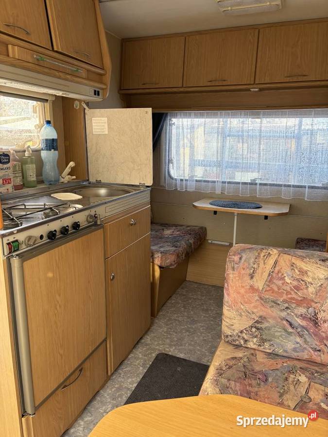 Przyczepa kempingowa homecar h345 zamiana mazowieckie Szydłowiec