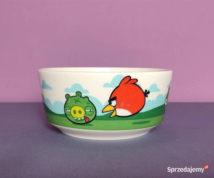 ANGRY BIRDS miska Arabia Finland sygnatura