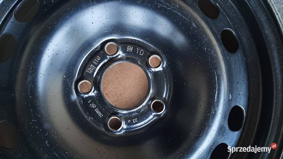 koło zapasowe R16 dojazdowe opel 5x110 21555 16 Koła dojazdowe Dębno