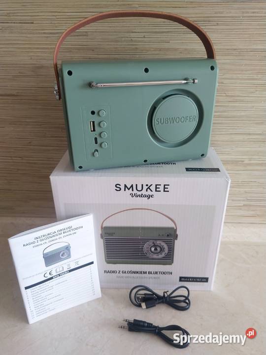 NAJTANIEJ Radio z Głośnikiem BT usb Wbudowana Zabrze