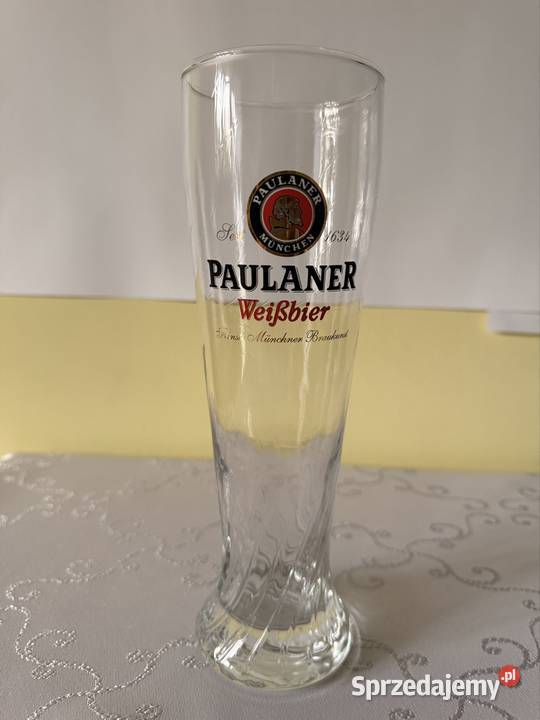 Szklanka Kufel Paulaner Weibier 05l Duża