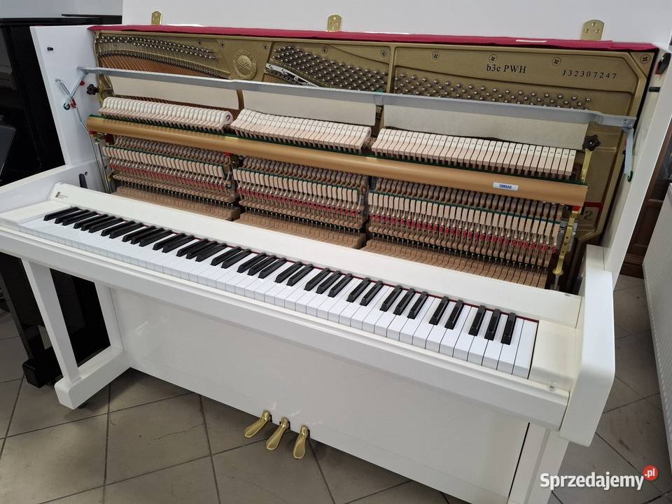 Pianino Yamaha B3 E PWH stan fabryczny Yamaha