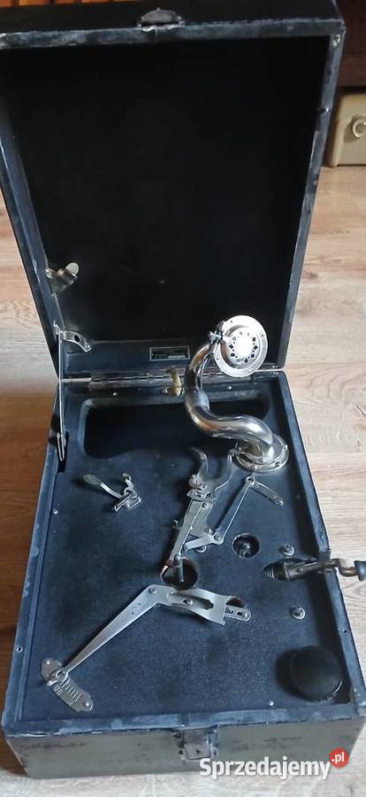 POLSKI gramofon walizkowy Muza Kraków