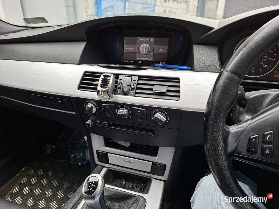 Okazja BMW e60 anglik zarejestrowany jeżdżący do nawigacja Ostrowiec Świętokrzyski