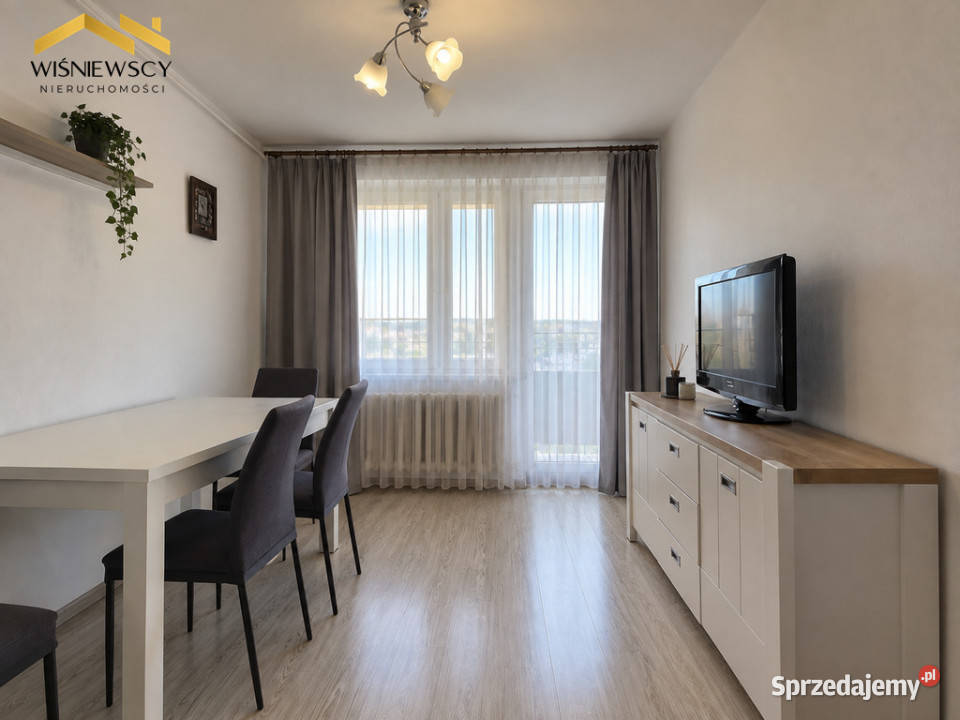 Al Grunwaldzka 3 pokoje balkon widok Elbląg