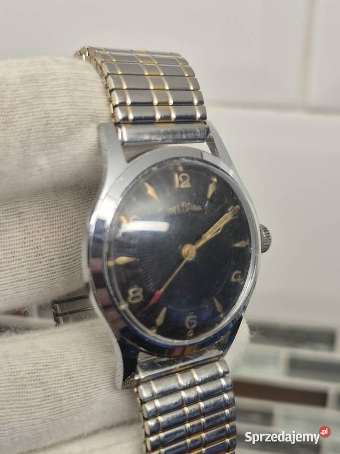 Zegarek vintage Delbana tzw murzynek Chorzów