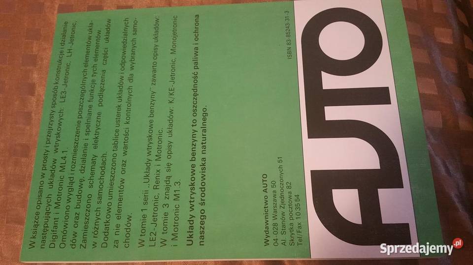 KSIĄŻKI INSTRUKCJE SAMOCHODOWE4cz Koszalin sprzedam