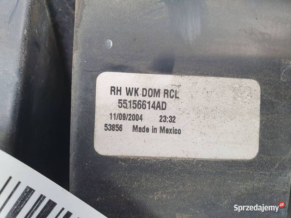 LAMPA LEWA TYŁ JEEP GRAND CHEROKEE 55156614AD Lipno