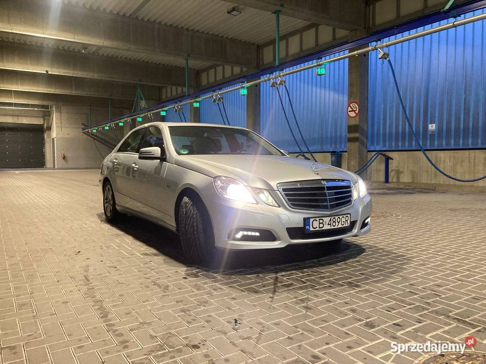 Mercedes W212 E350 CDI Bluetec 7G 2009r Bogate Bydgoszcz