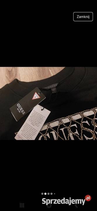 Czarna bluza Guess Krasnystaw sprzedam