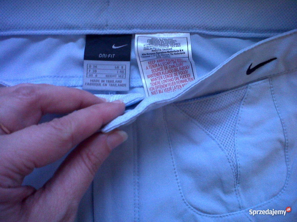 Nike r36 i r40DRI FIT błękitne z regulacją w pas Kraków