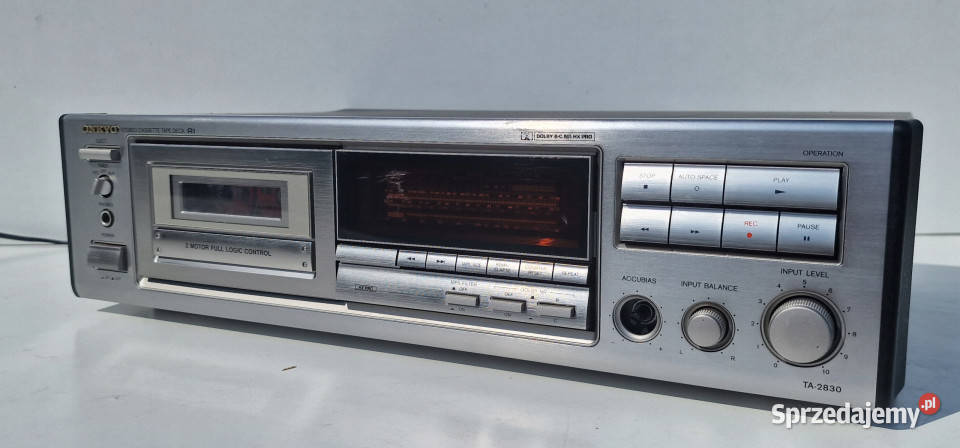 Magnetofon cassette deck ONKYO TA2830 TA 2830 wielkopolskie Międzychód
