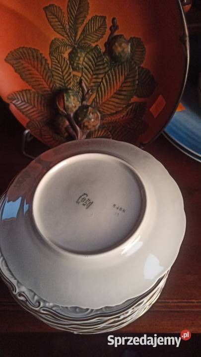 Talerzyk deserowy zloty liść KPMGermany pomorskie Gdańsk