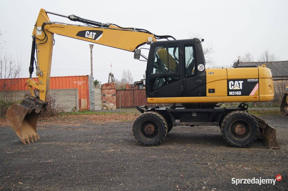 Koparka kołowa CAT 316 D Olszyna