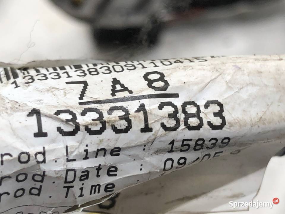 WIĄZKA KLAPY OPEL INSIGNIA A 13331388 20 160