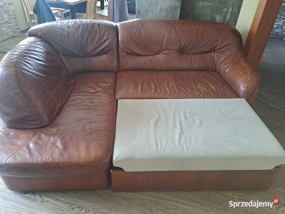 Kanapa Eko skóra 220cm Ruda-Huta
