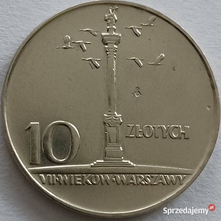 10 Kolumna Zygmunta mała 1966 r