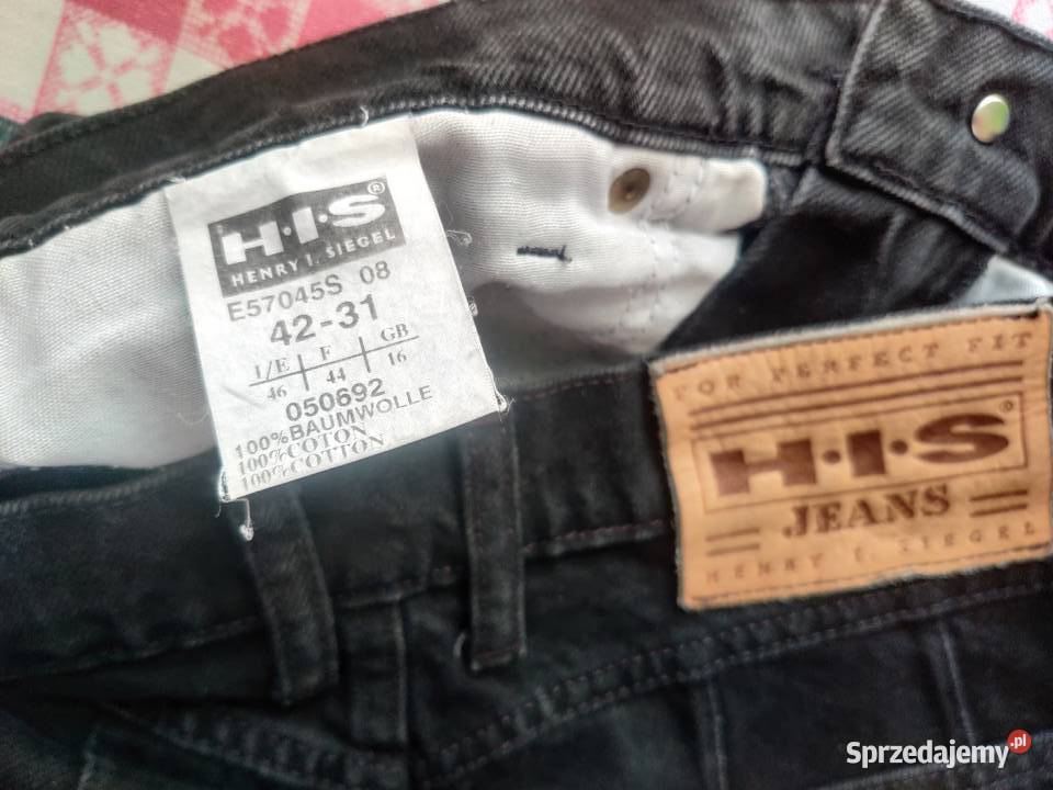 Spodnie Jeans HIS Vintage Myszków sprzedam