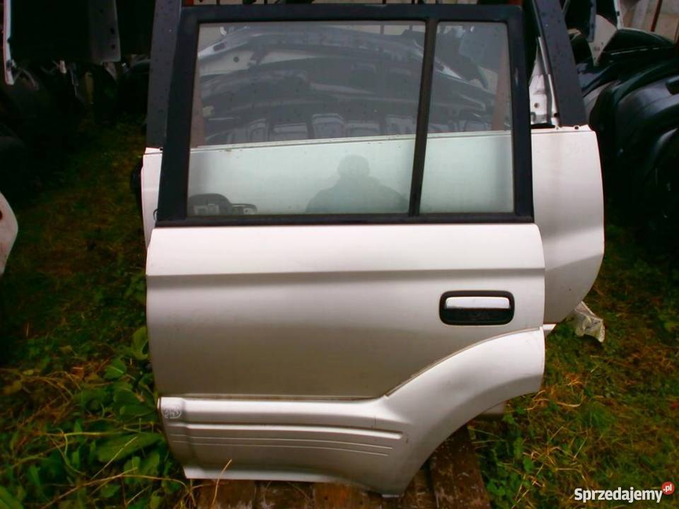 Toyota land cruiser 90 00 szyba drzwi lewy tył Wrocław
