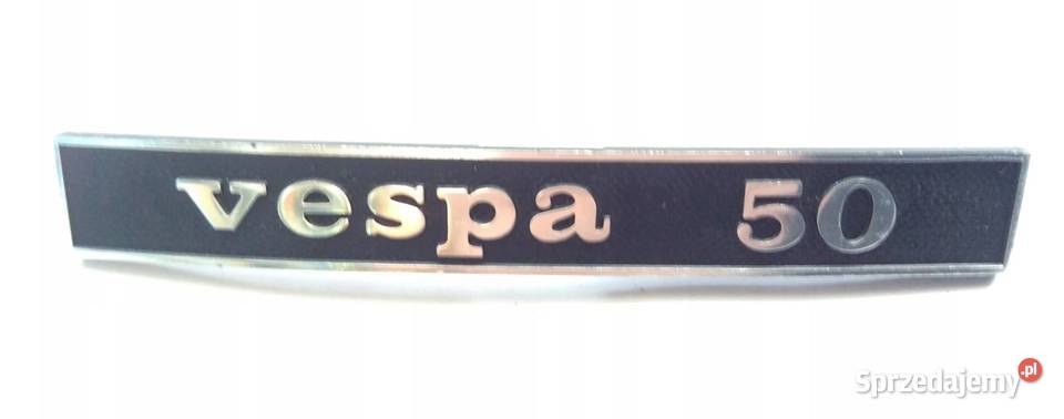 EMBLEMAT ZNACZEK PIAGGIO VESPA 50 Bielsk Podlaski