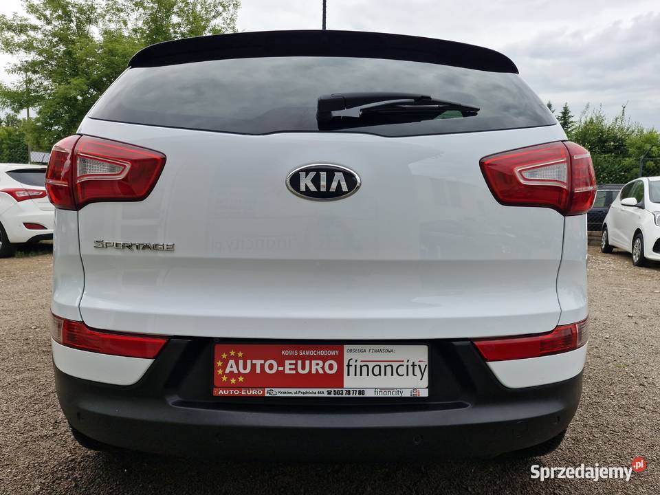 Raport 16 benz bogata wersja serw ASO gwarancja VAT marża Sportage Kraków